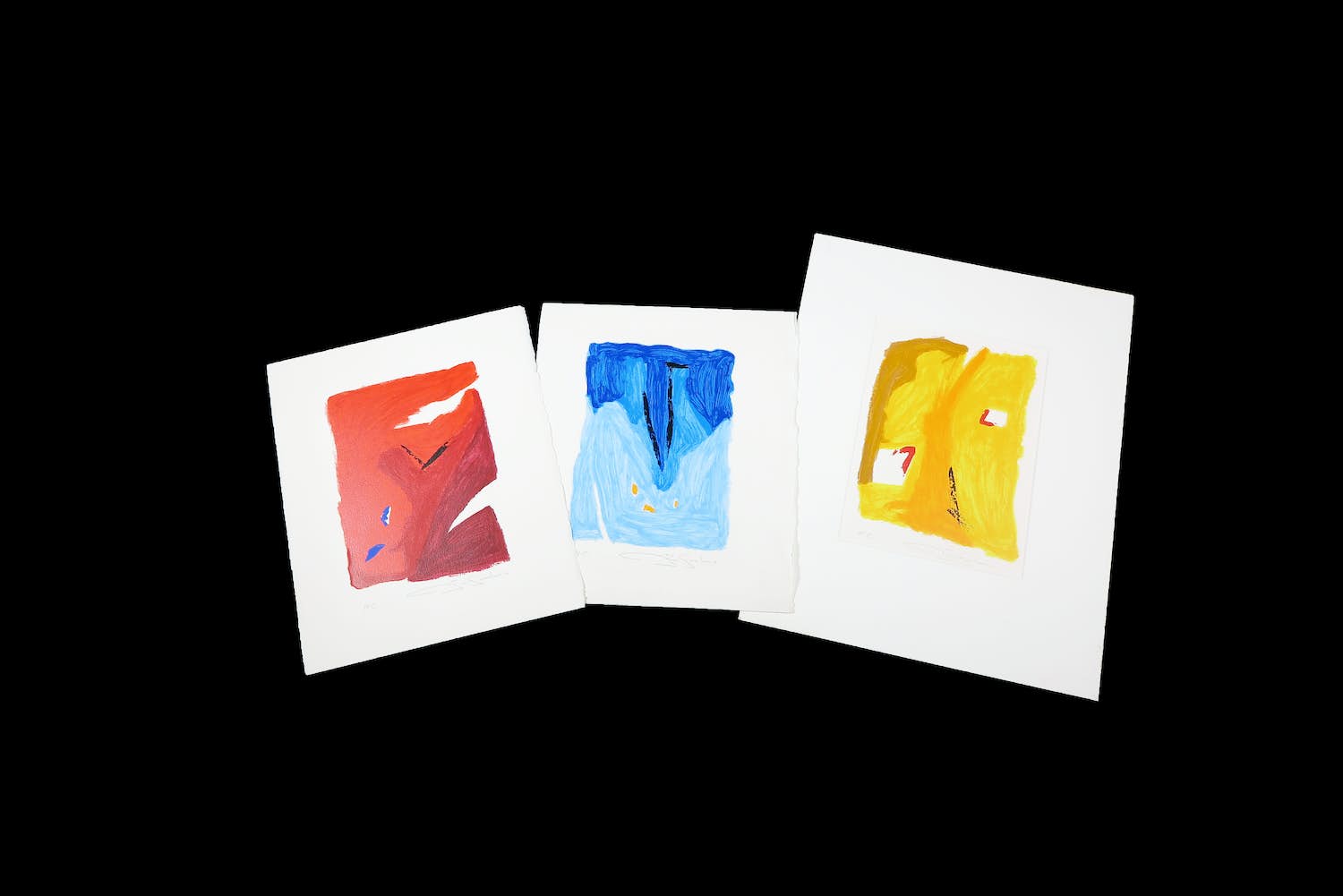 Gerard Bijnens - Lot van drie zeefdrukken kopen? Bied vanaf 1!