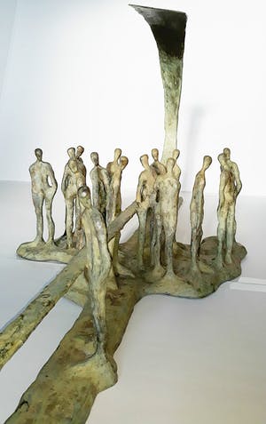 Ronald Tolman - Hommage aan Hannie Schaft, bronzen beeld (unica, zwaar en zeer groot) kopen? Bied vanaf 1850!