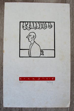 Tom Thijsse - 7 linosneden: de 7 hoofdzonden kopen? Bied vanaf 10!