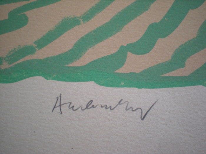 Pierre Alechinsky - Pierre Alechinsky, grote handgesigneerde litho, Labyrinth kopen? Bied vanaf 650!