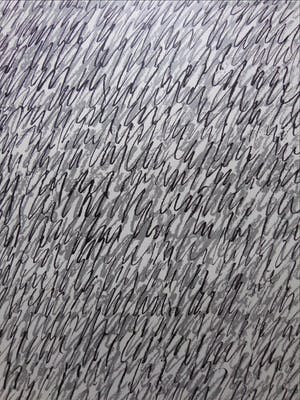 Ado Hamelrijck - ABSTRACTIE / ZW-W ZEEFDRUK / 70x50cm / SIG / 1987 kopen? Bied vanaf 45!