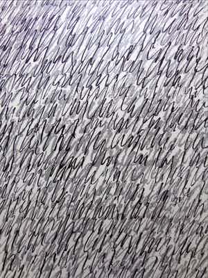 Ado Hamelrijck - ABSTRACTIE / ZW-W ZEEFDRUK / 70x50cm / SIG / 1987 verkocht voor € 45!