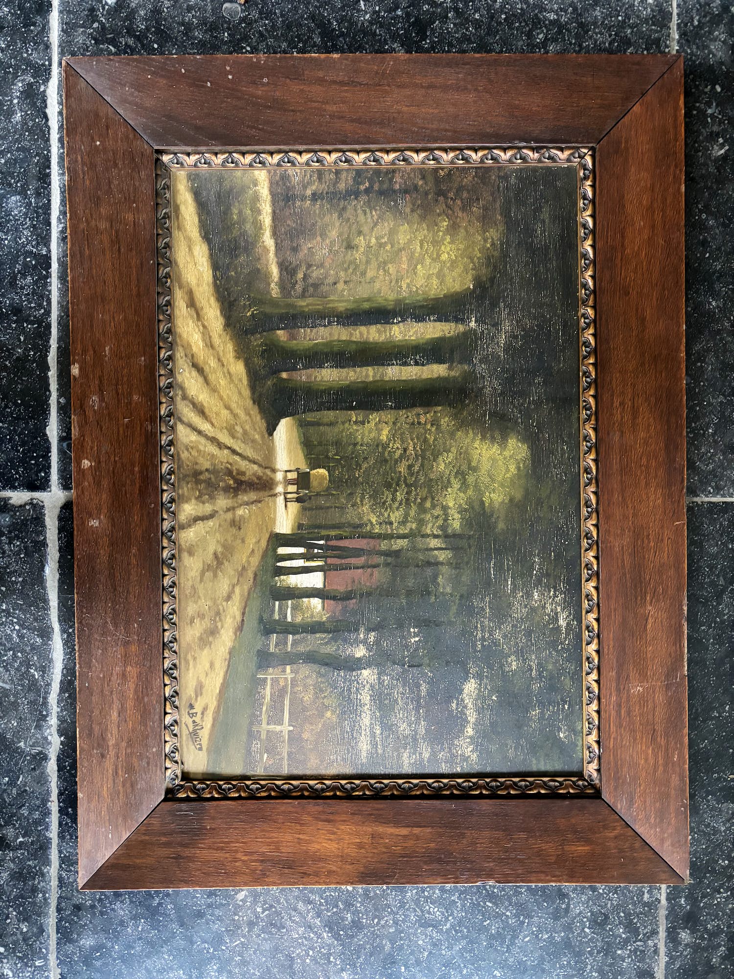 Ludolf Bakhuizen - Landschap verkocht voor € 50!