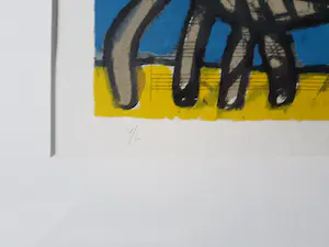 Corneille - litho op muziekpapier kopen? Bied vanaf 250!