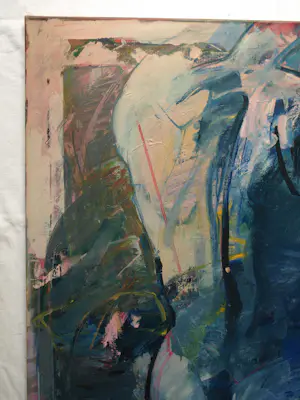 Frank van Eijndhoven - Acryl op doek , Naakt 2 – 1977 – 115 x 100 cm. kopen? Bied vanaf 150!