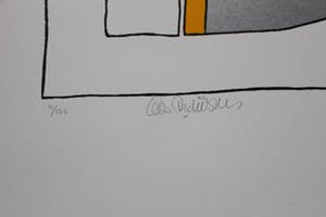 Cees Andriessen - linosnede: Bollewop - 1974 kopen? Bied vanaf 45!