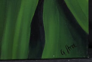 Gabriela Stroe - Olieverf op doek, Rode tulpen (Groot) kopen? Bied vanaf 60!