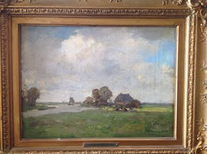 Louis Stutterheim - A6202 - Landschap met boerderij kopen? Bied vanaf 150!