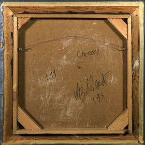 Jan Bollaert - Acryl op board, Chinees - Ingelijst kopen? Bied vanaf 1!