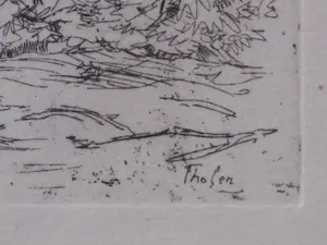 Willem Bastiaan Tholen - Boerenerf - Ets kopen? Bied vanaf 40!