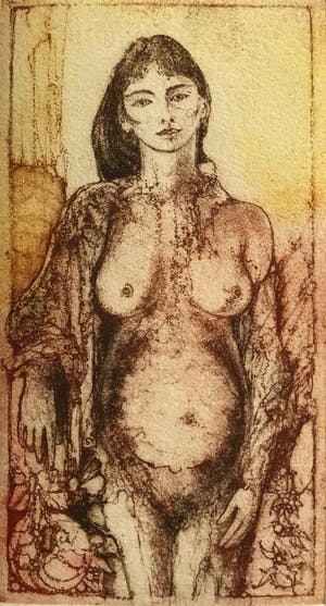 Carmelo de la Pinta - Kleurenets - 1991 - Gesigneerd - 9/70 kopen? Bied vanaf 25!