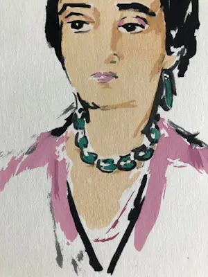 Kees van Dongen - Pochoir Tete de Femme 1925 kopen? Bied vanaf 175!