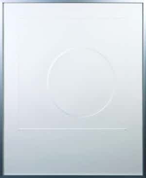 Harry van Kuyk - Reliëfdruk, Zonder titel - Ingelijst verkocht voor € 100!