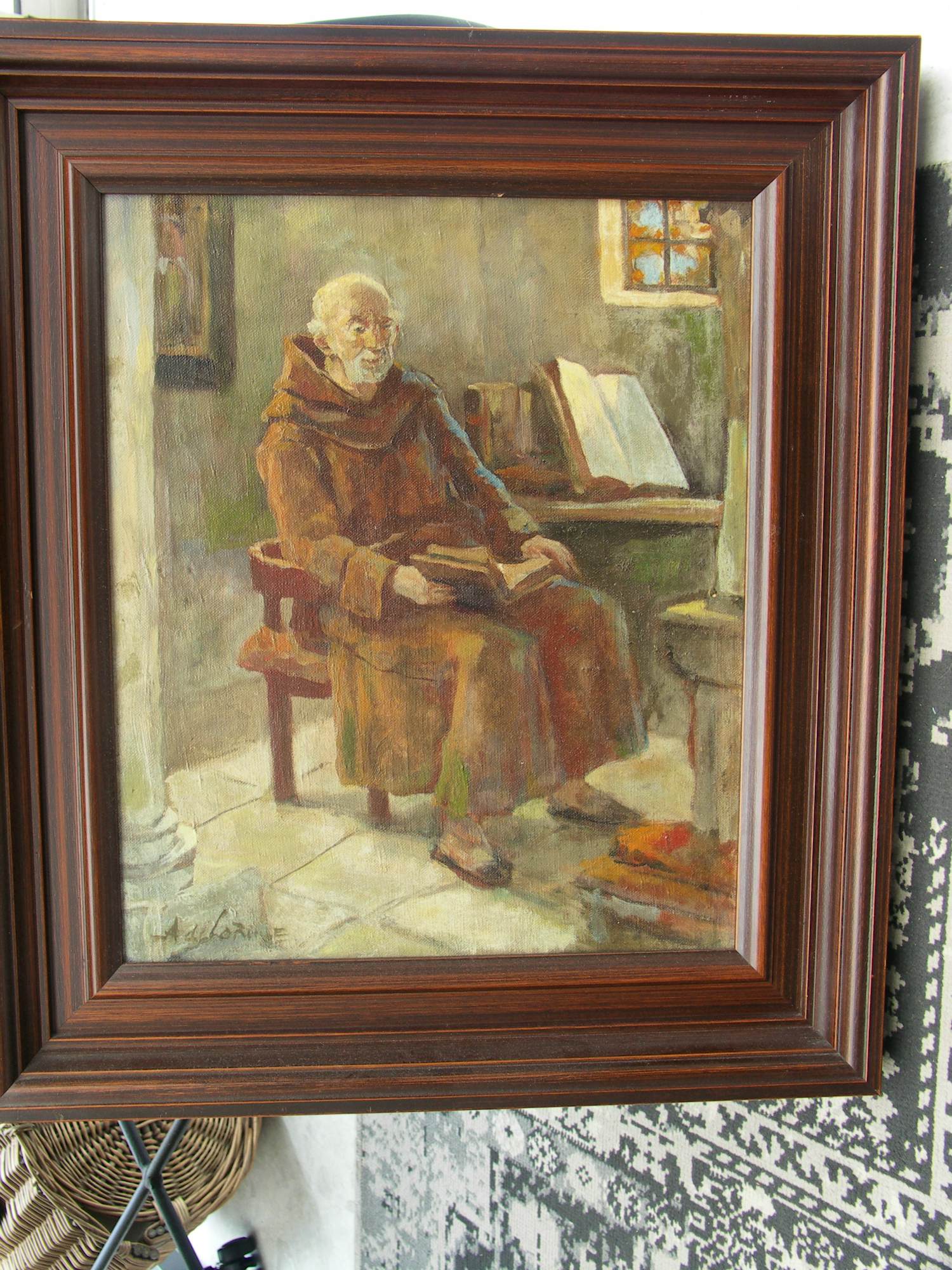 Adriaan de la Riviere - Zelfportret in Monnikspij kopen? Bied vanaf 75!