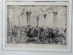 Paul Daxhelet - 2 zeldzame etsen met kleine oplage ! kopen? Bied vanaf 80!