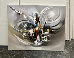 Gena - Abstract “ Storm” kopen? Bied vanaf 250!