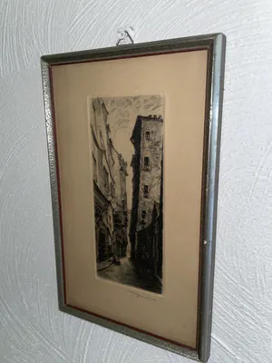 Niet of onleesbaar gesigneerd - PARIS LA RUE DE VENISE - 41G kopen? Bied vanaf 1!