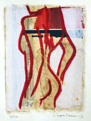 Casper Faassen - staand naakt V verkocht voor € 220!