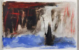 Raffaele Rossi - Gemengde techniek op papier, Sacra Coppa - Ingelijst kopen? Bied vanaf 1!