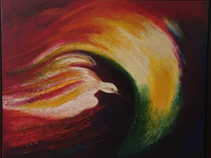 Piet van Riel - Kleurstroming kopen? Bied vanaf 250!