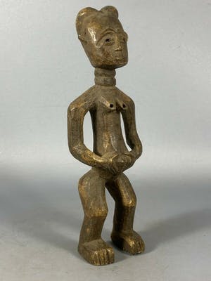 Baule - 201021 - Old and Rare African Baule statue - Iv. Coast. kopen? Bied vanaf 35!