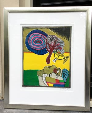 Corneille - C3512 - Man en vrouw met vogel kopen? Bied vanaf 200!