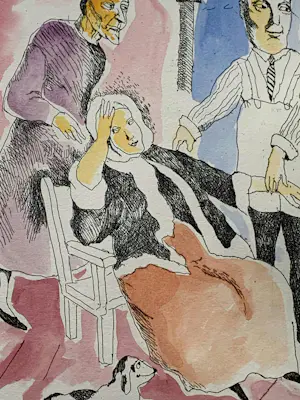 Lucebert - Het Doktersbezoek naar Jan Steen kopen? Bied vanaf 240!