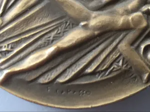 Fred Carasso - 50 jaar KLM penning kopen? Bied vanaf 69!