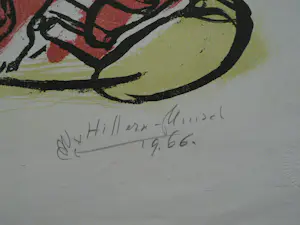 Wilhelm von Hillern-Flinsch - Wilhelm von Hillern-Flinsch - Pan - Farblithographie - 1966 - 2/80 kopen? Bied vanaf 150!
