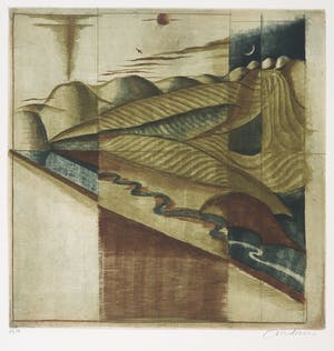 Brigitte Coudrain - Kleurenets, Zonder titel kopen? Bied vanaf 35!