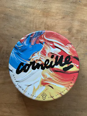 Corneille - Zilveren broche met emaille, in originele verpakking kopen? Bied vanaf 50!