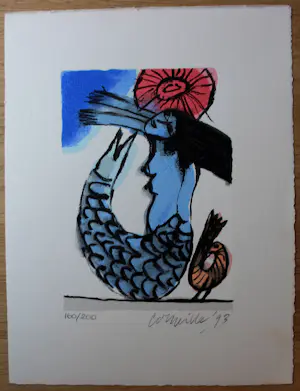 Corneille - Litho: Mémoire de Bali I - 1993 kopen? Bied vanaf 225!