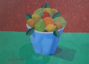 Hendrik Jan Visser - Z.T., Stilleven, unicum en groot ! kopen? Bied vanaf 40!