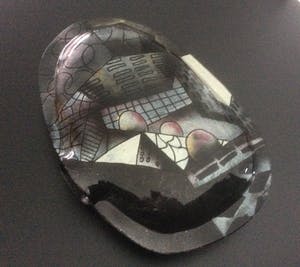 Niet of onleesbaar gesigneerd - BIJZONDER GLAZEN SCULPTUUR (45cm) kopen? Bied vanaf 1!