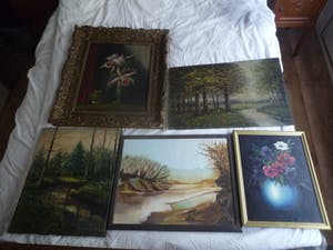 Theo Idserda - PLUS 9 ANDERE SCHILDERIJEN!!! kopen? Bied vanaf 44!