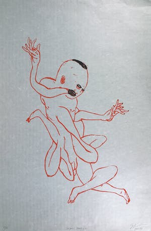 Ed Pien - Zeefdruk, Serpent Dancer 2 kopen? Bied vanaf 1!