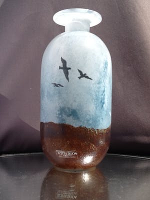 Kosta Boda - November vaas,Kjell Engman, kopen? Bied vanaf 70!