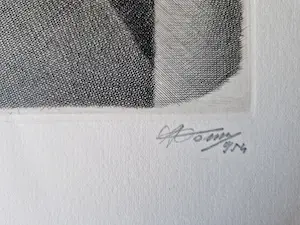 Armando Donna - Surrealistische - beperkte oplage - Ets - "Dorpstraat bij avond" gesigneerd kopen? Bied vanaf 41!