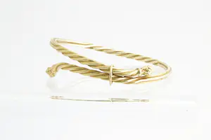 Acheter193- Surinaamse 18 karaats gouden  "Rozenknop"  klem-armband - ZWAAR! (40gr)? Enchérissez de 1460!
