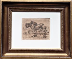 Johan Ponsioen - Werkpaard Haven Tiel - Ets kopen? Bied vanaf 145!