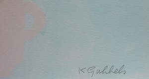 Klaas Gubbels - houtdruk met acryl ondergrond ‘ kopje’- oplage slechts 10 stuks kopen? Bied vanaf 295!