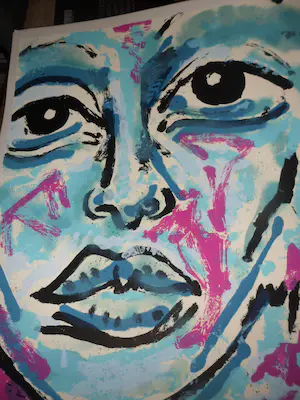 Peter Klashorst - Zeefdruk, Titel, Face. kopen? Bied vanaf 50!