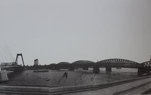 Auke de Vries - litho: ontwerp Maasbeeld (1982) kopen? Bied vanaf 75!