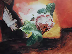 Paul Basart - Zeefdruk, titel, " Echo van de roos ". kopen? Bied vanaf 35!