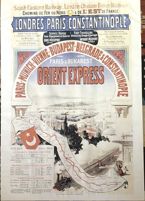 Jules Cheret - Orient Express Paris -Londres-Constantinople kopen? Bied vanaf 25!