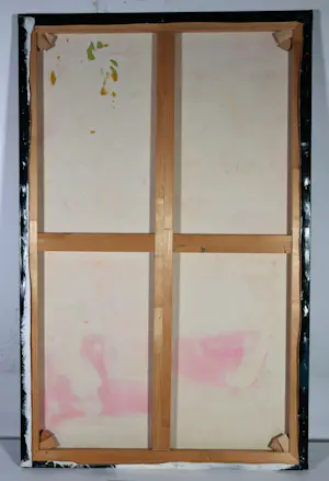 AcheterPeter Klashorst - Acryl en spuitbus op doek, Portret naar meisje met de parel? Enchérissez de 400!