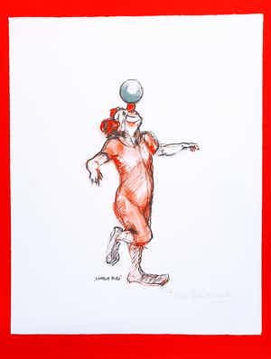 Kees Verkade - Handgesigneerd-307vd 350 titel Charlie Rivel verkocht voor € 90!