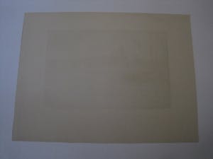 Arend Hendriks - Circa 1930 - verstilde droge naald Ets "Ochtend bij Ouderkerk a/d Amstel" kopen? Bied vanaf 30!