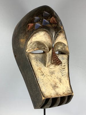Igbo - Old Tribal Used African IGBO Mask - Nigeria. kopen? Bied vanaf 35!