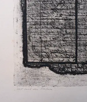 Ko Oosterkerk - Het boek der Psalmen, aquatint ets (4e staat, unica!) kopen? Bied vanaf 50!